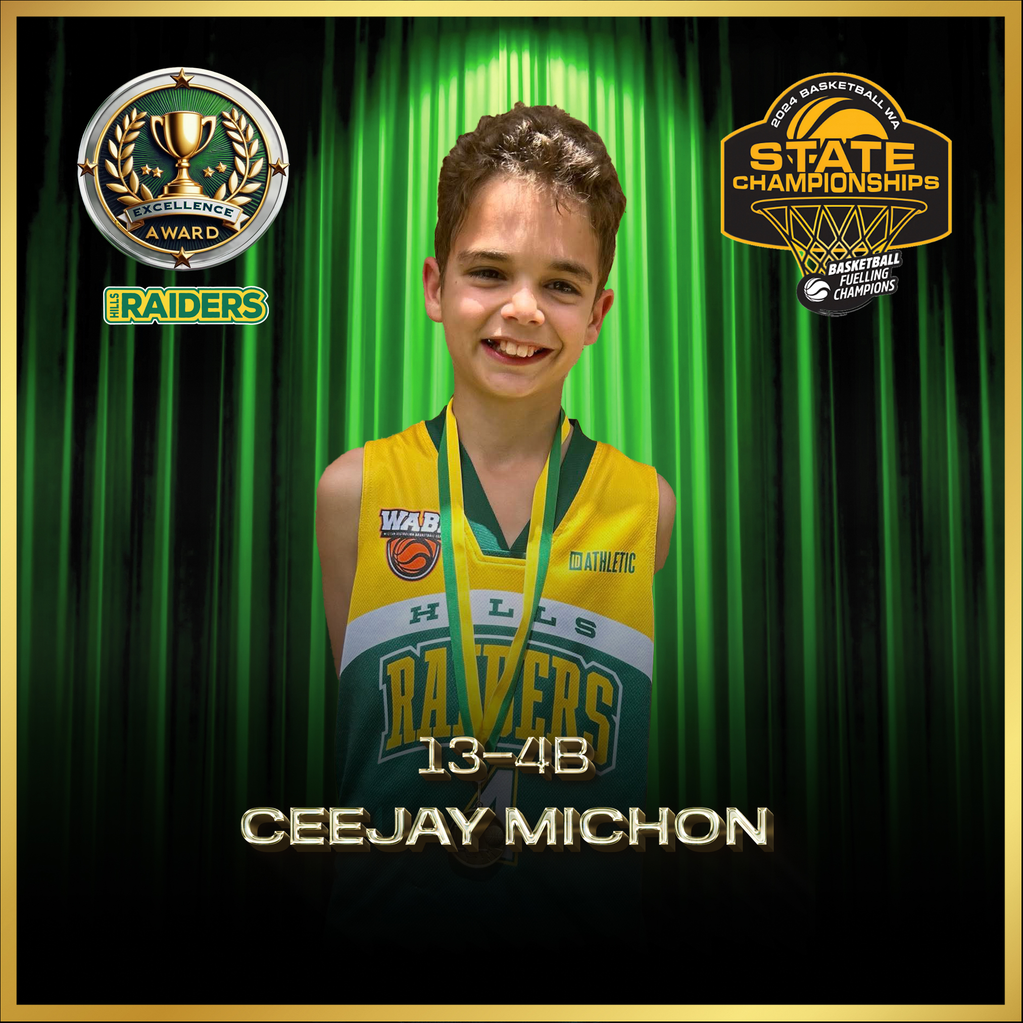 State Championships 2024 - Excellence Award Winners