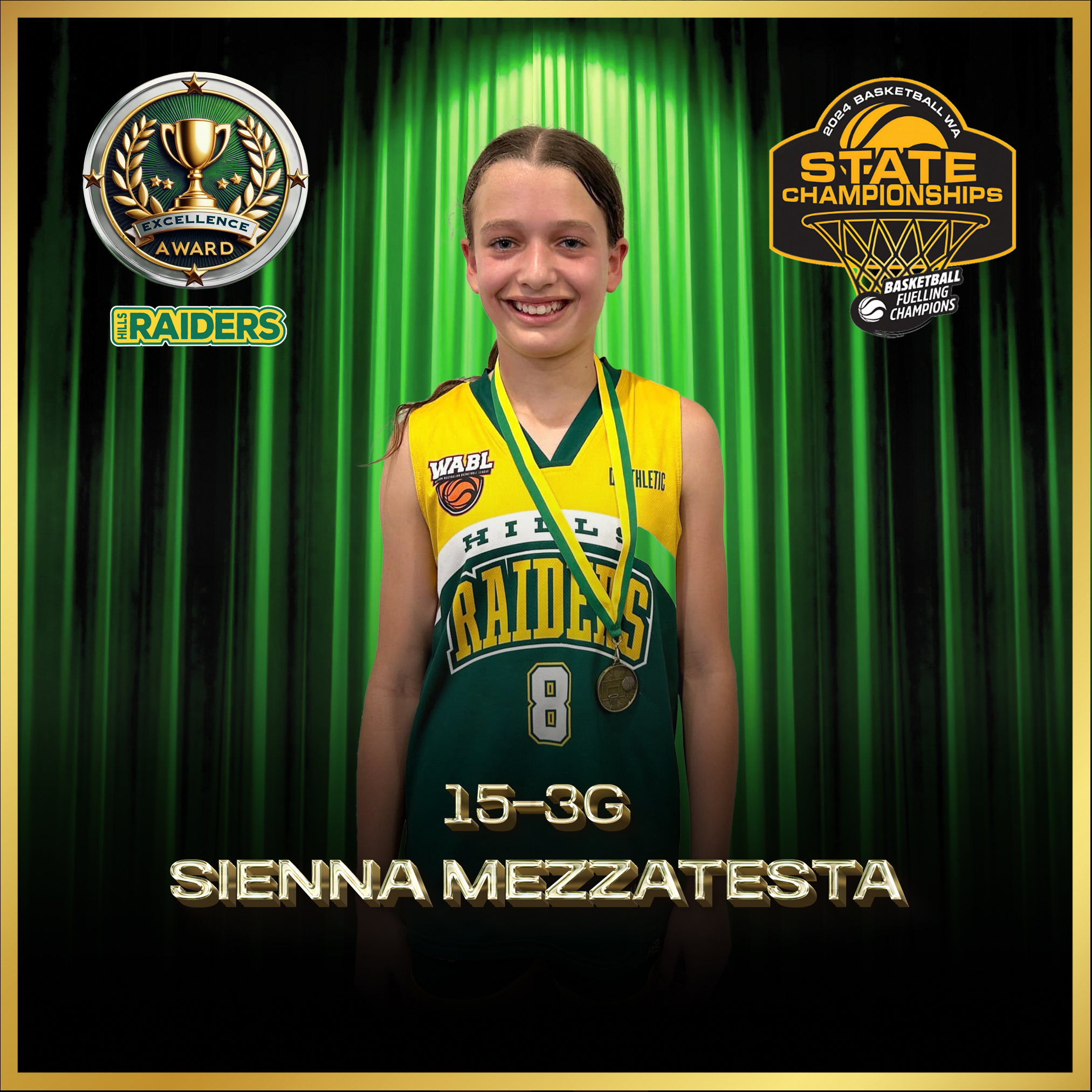 State Championships 2024 - Excellence Award Winners