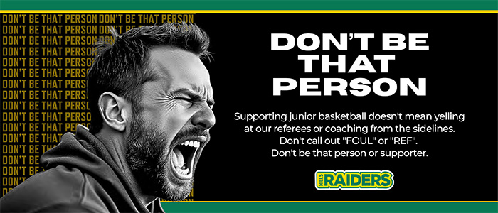 Don't be that Person - Coach Inset Image Don't Be that Person