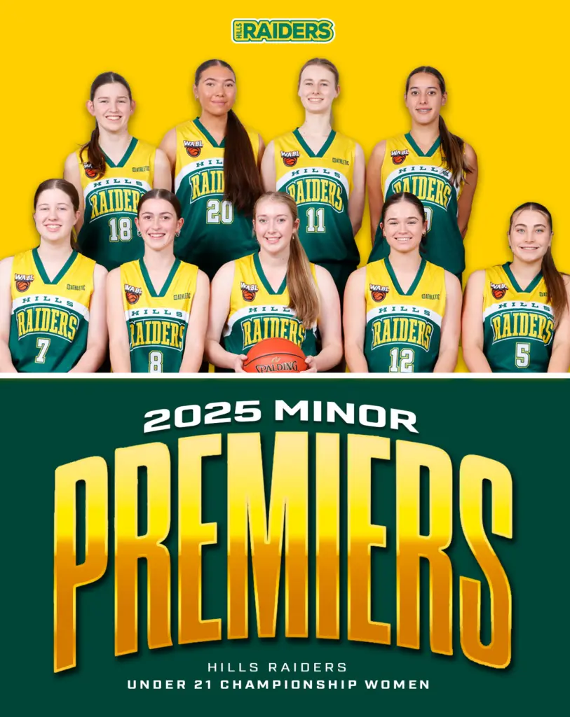 Minor Premiers - U21 Women's Champs